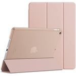 JETech Case for iPad (9.7-Inch, 2018/2017 Model, 6th/5th Generation), Smart Cover Auto Wake/Sleep (Rose Gold)