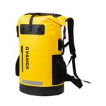 Gvanca Kayaking Dry Bag Backpack Waterproof Roll Top Dry Bag Sack for Floating Boating Sailing Canoeing Rafting