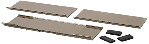 Prince Lionheart Adjustable Cooker Guard | Heat-Resistant | Stove Barrier | Prevents Small Hands Reaching Cooker Top | Adjusts To Fit | 3 Pieces & 3 Attachments | Easy Installation & Removal