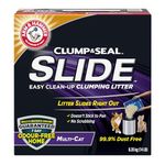 Arm & Hammer Clump & Seal Slide Clay Cat Litter, 6.4kg, Odour Control, Dust Free, Clumping Litter