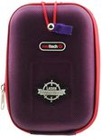 Navitech Purple EVA Hard Case/Rangefinder Cover Compatible with Bushnell Tour V6 Laser Rangefinder