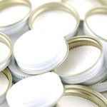 Home Brew Stuff White Metal Growler Caps 38mm Fits Most 1/2 and 1 Gallon Jugs (50) (75050WT)