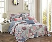 Prime Linens Luxury Quilted Patchwo