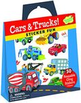 Peaceable Kingdom Sticker Fun! Cars and Trucks Reusable Sticker Tote