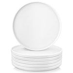 vancasso White Ceramic Dinner Plate