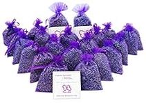 Pura Aide Lavender Sachets Pre-Filled for Refreshing Drawers Closets Dressers Shoe Boxes Wedding Toss Home Fragrance Fresh Scents (Pack of 22)