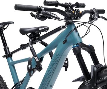 Kids Ride Shotgun - Pro Child Bike Seat & Handlebar Combo - Front Mounted, Children Aged 18mo~5 Years, Fits Most Modern Mountain Bikes & E-Bikes, Zero-Frame Contact, Easy Install, Fully Adjustable