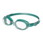 Speedo Unisex Jet 2.0 Swimming Goggles | Swim | Enhanced Vision, Jade/Chrome/Clear, One Size