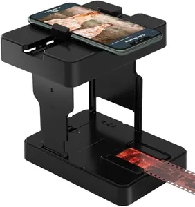 DigitConvert Mobile Film Scanner 35mm, Positive Slide & Negative Scanner Photo Scanner Converts 35mm Slides & Negatives to Digital Photos (2AA Batteries Included)