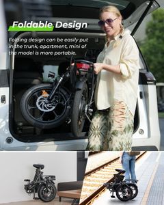 Finbike U4 16-Inch Folding Electric Bike – Compact E-Bike