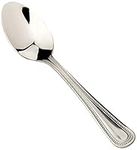 Olympia C130 Bead Cutlery Tea Spoon (Pack of 12), Silver