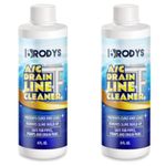 Brodys - A/C HVAC Drain Line Cleaner, 8oz Bottle, (Great to use at home, in the office, at restaurants and large commercial buildings) 2 PACK