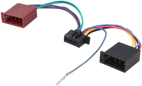 TechExpert Cavo adattatore ISO autoradio JVC Kenwood KD-R481 KD-R489 KD-R681 KD-X141 KD-X351BT (10x23mm)