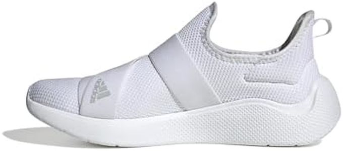 adidas Women's Puremotion Adapt Sportswear Sneaker, White/Grey/White, 10