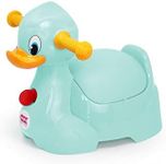 OKBaby Quack Ride-on Potty Chair with Lid, Aqua