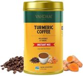 VAHDAM, Turmeric Instant Coffee Mix (3.5oz) Gluten Free, Non GMO | All Natural Golden Coffee Rich in Curcumin | Packed in Tin Caddy, Direct from Source