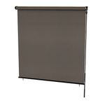 Radiance 0371648 Cordless Exterior Crank Operated Solar Shade, Coconut Brown, 48-Inch Wide by 72-Inch Height