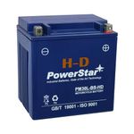 PowerStar Replaces AGM Battery Harley FLHT Touring Electra Street Glide Ultra FLHTCU FLHX FLTR