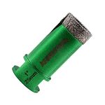 KURSTOL Diamond Core Drill Bits - 1 Inch with 58-11 Thread Dry Tile Hole Saws for Dry Drilling Porcelain Ceramic Tile Granite Marble Stone Vacuum Brazed Diamond Drill Bit 25mm