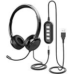 USB Headset with Microphone for PC 