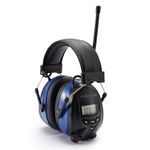 PROTEAR Rechargeable Ear Defenders with Bluetooth, FM/AM Digital Radio and Built-in Microphone, Ear Protector with Hands-Free Calling, Wireless Headphones for Working and Industrial, SNR 30dB