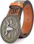 Beltroad Western Leather Buckle Bel