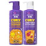 Aussie Kids Sulfate Free Curly Shampoo and Conditioner Set for Kids (950 mL Total)