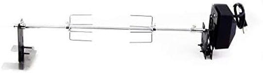 Char-Broil 140 550 - Universal Outdoor Grill Rotisserie., Stainles Steel.