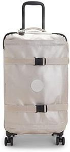 Kipling Spontaneous Medium Rolling Luggage Metallic Glow One Size