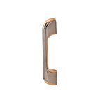 EHardware Depot Cabinet Wardrobe Door Handle Drawer Push Pull Handles Door Handle for Kitchen Cabinet Drawer Window (Pack of 1 Piece Only) (96 mm, Rose Gold Shine)