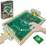 Mini PLAKKS | Soccer Game for Kids | Wooden Foosball for Quick Games and Unique Strategies | Gift Girls Boys | Very Fun and Entertaining | Portable | Ages 5-99 | 2 to 4 Players