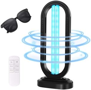 Feefir UV Light Sanitizer,UVC Home Disinfection Device 4-Speed Timing and Remote Control,UVO Light,UV Lamp for Whole Room