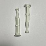 Part # 145718# 159553 Plastic Drawer Screws (2 Pack) for IKEA Furniture Replacement Hardware, Gray or White