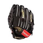 JL-110 RH infield baseball glove, polyurethane, size 11", black