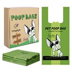 Dog Poo Bags with Tie Handles - 300 x Extra Thick & Leak-Proof Dog Waste Bags Lavender-Scented for Medium-Large Doggy