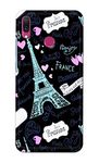 DumadCases Lovers Famous Place Eiffel Tower in Paris Printed Designer Hard Case for Huawei Y6 (2019) / Huawei Y6 Prime (2019) Back Cover -(7E) MVN1003