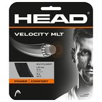 HEAD Unisex's Velocity MLT Set Racquet String-Multi-Colour/Black, Size 17