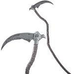 Spooktacular Creations Halloween Grim Reaper Scythe Accessories for Halloween Party Pretend Play Costume, Halloween Dress Up