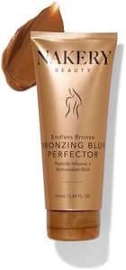 Nakery Cream Liquid Bronzer for Face and Body Glow - Washable Cream Bronzer - Instant Blurring Bronzer - Body Bronzer & Body Blur - Smoothing & Firming Bronzing Lotion for Youthful Glow