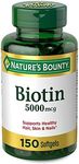 Nature's Bounty Biotin, Vitamin Sup