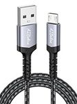 Micro USB Cable, Android Charger Cable 1M Fast Charging Cable Nylon Micro USB Charger Lead for Samsung Galaxy S7 Edge S6 S5 J7 J5 J6 J3 A6 A10 Note 5, Huawei, Sony, LG, Kindle, Xbox, PS4, Tablets