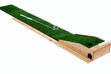 The Urban Golfer Indoor Mini Golf Kit with Auto Ball Return | Indoor and Outdoor Practice Mat | Made in India