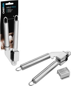 Chef Aid Stainless Steel Garlic Press – Durable Kitchen Tool
