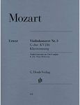 Mozart, W.A. Concerto No. 3 in G Major K. 216 Violin and Piano Wolf-Dieter Seiffert G Henle Verlag