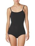 Capezio Women's Camisole Leotard with Adjustable Straps, Black, Medium