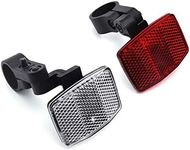 MFC PRO Quality Bike Front & Rear Reflectors Kit (Red＋White)