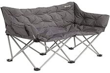 Outwell Sardis Lake Recliner Sofa For Camping, Polyester, Gray