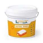 LuminX Cool Roof Metal Shed Coating | High SRI Heat Reflective Roof Paint for Metal Sheets Tin Sheds Reduces Roof Temperature & Electricity Bills | White Cool Roof Coating 10kg