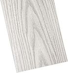 Livelynine Peel and Stick Floor Tiles Wood Look 16-Tiles Self Adhesive Floor Planks Grey White 90x15cm Waterproof Vinyl Flooring Tiles Bathroom Kitchen Bedroom Living Room Wood Flooring Planks Hallway