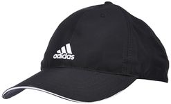 adidas Unisex Athletic Black Logo Polyester Cap